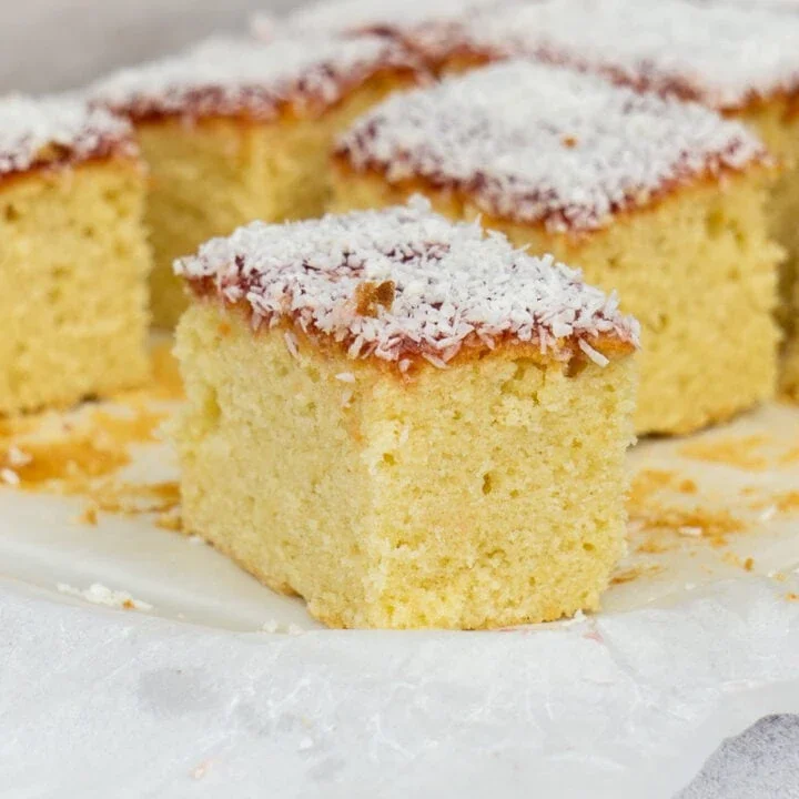 Classic Jam and Coconut Sponge Cake Recipe