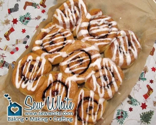 Cranberry and Cinnamon Chelsea Buns