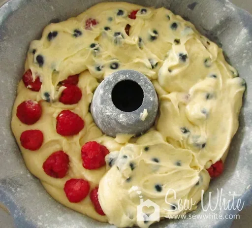 Summer Fruit Bundt Cake