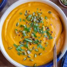 Roasted Root Vegetable Soup