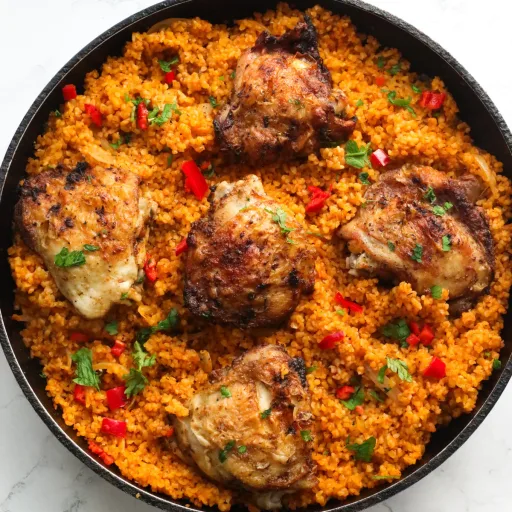 Chicken and Tomato Bulgur Wheat
