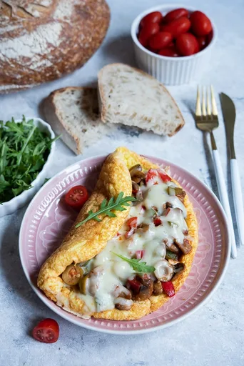 Receta de tortilla pizza