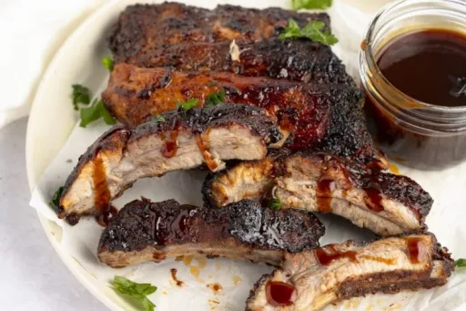 Costillas en freidora de aire súper fáciles