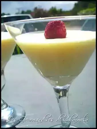 Mousse vanille au mascarpone