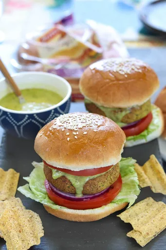 Green Vegetable Burger