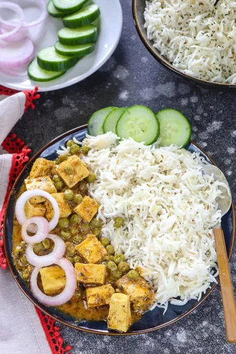 Instant Pot Matar Paneer Recipe
