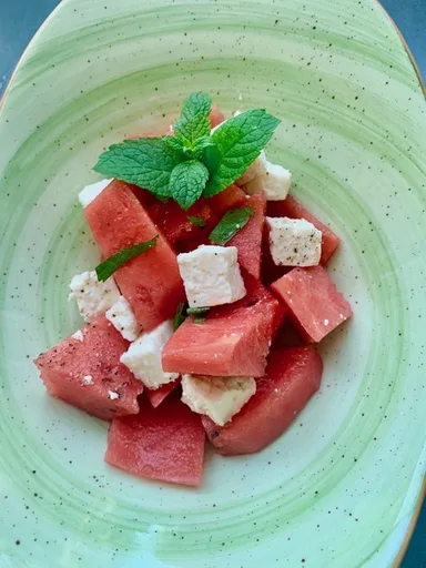 Watermelon Feta Salad- ready in 15 Minutes!