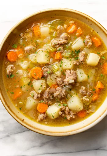 Simple Bratwurst Soup