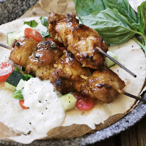 Pitas de pollo marroquí