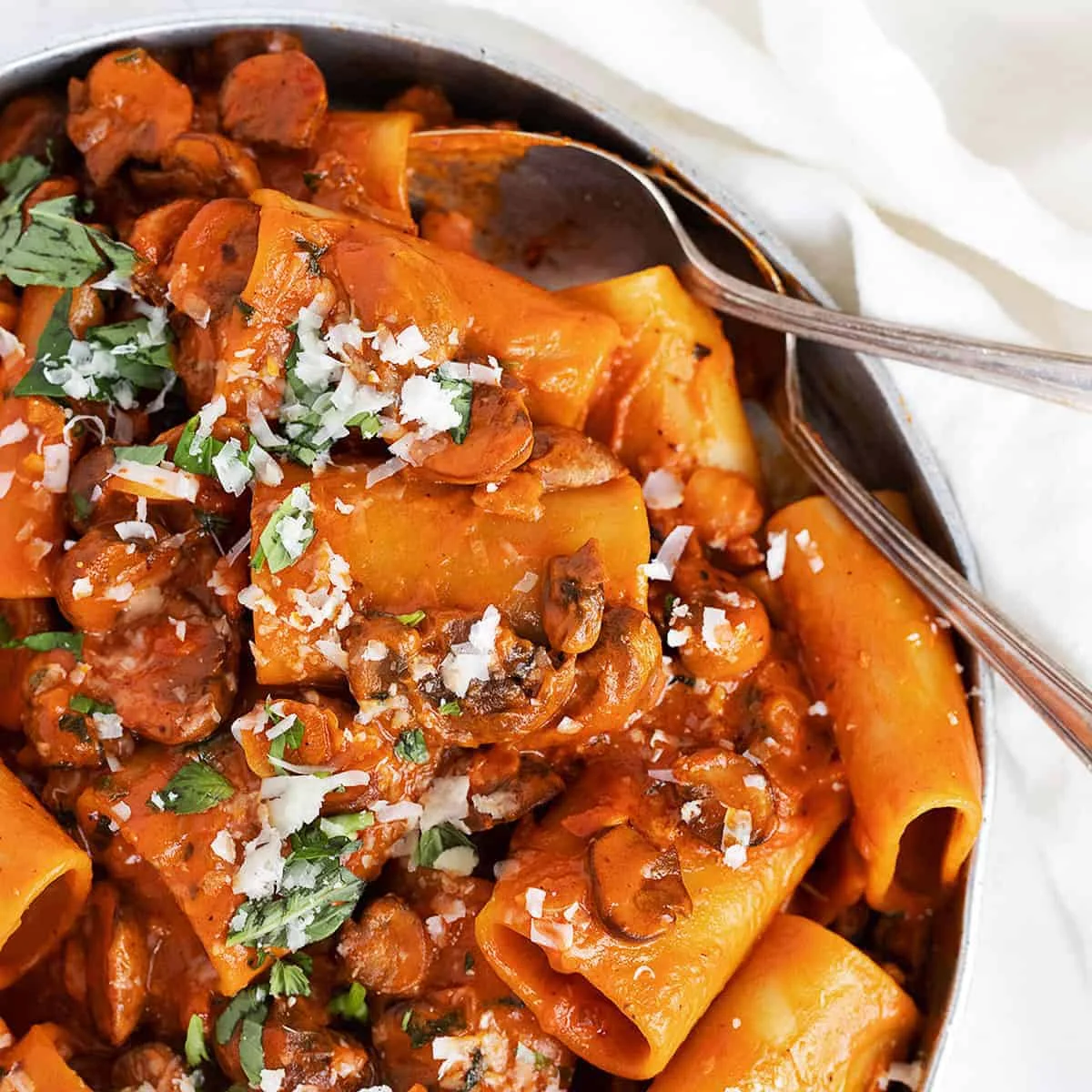 Mushroom Ragù Pasta
