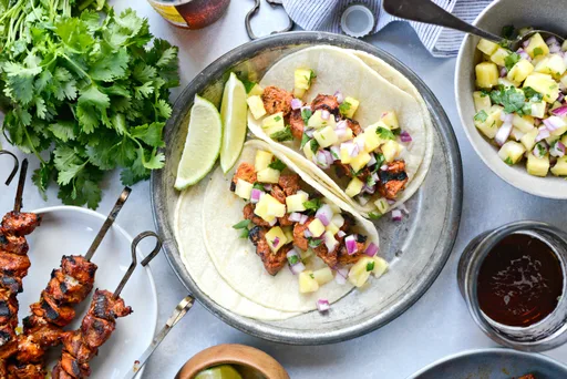 Tacos al pastor fáciles