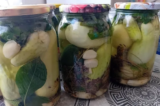 Pickled cucumbers