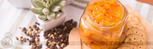 Chilli and mango jam