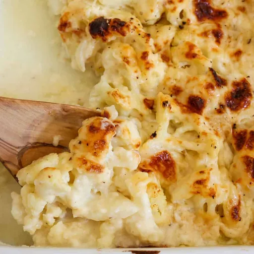 Coliflor gratinada