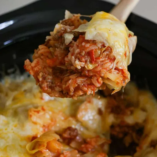 Crock Pot Cabbage Roll Casserole