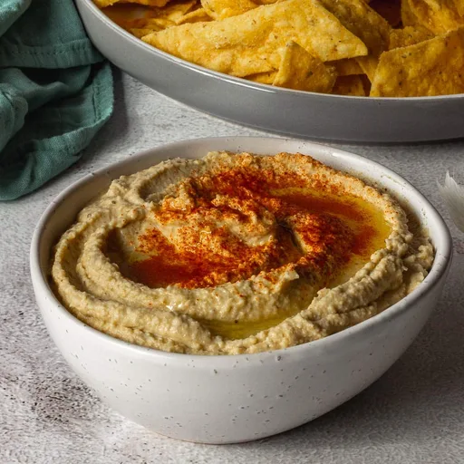 El mejor hummus sencillo