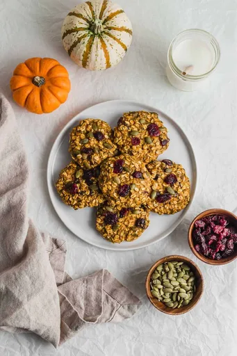 Pumpkin Breakfast Cookies