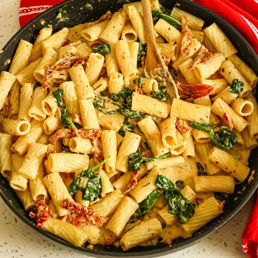 Receta de pasta con tomates secos