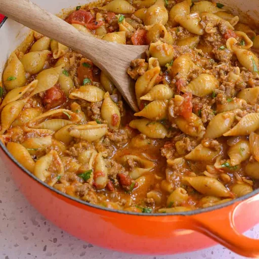 Pasta estilo taco