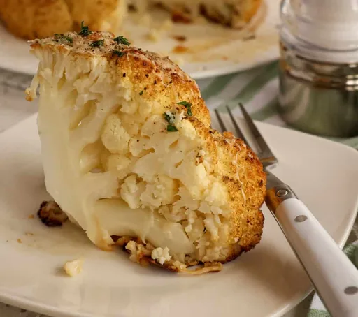 Receta de coliflor entera asada