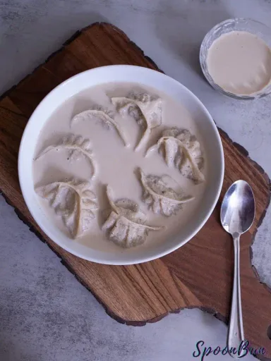 Creamy Jhol Momo Recipe without Tomato