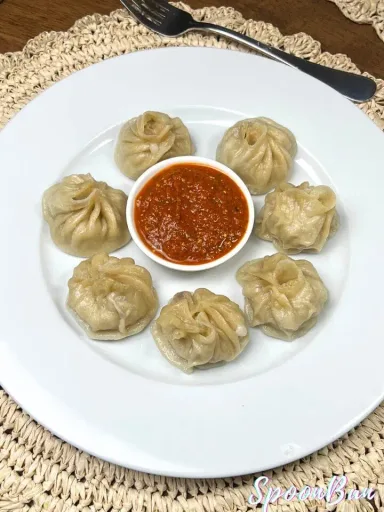 Receta de momos de pollo (Momos nepalíes de pollo)