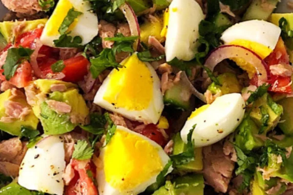 Tuna Avocado Egg Salad