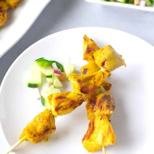 Receta de satay de pollo