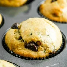 Chocolate Chip Zucchini Muffins