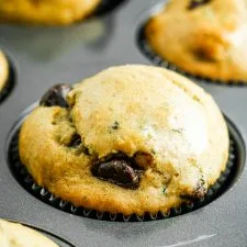 Chocolate Chip Zucchini Muffins