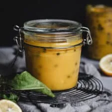 Lemon and Passionfruit Curd