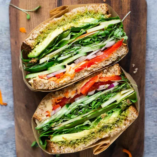 Ultimate Veggie Sandwich
