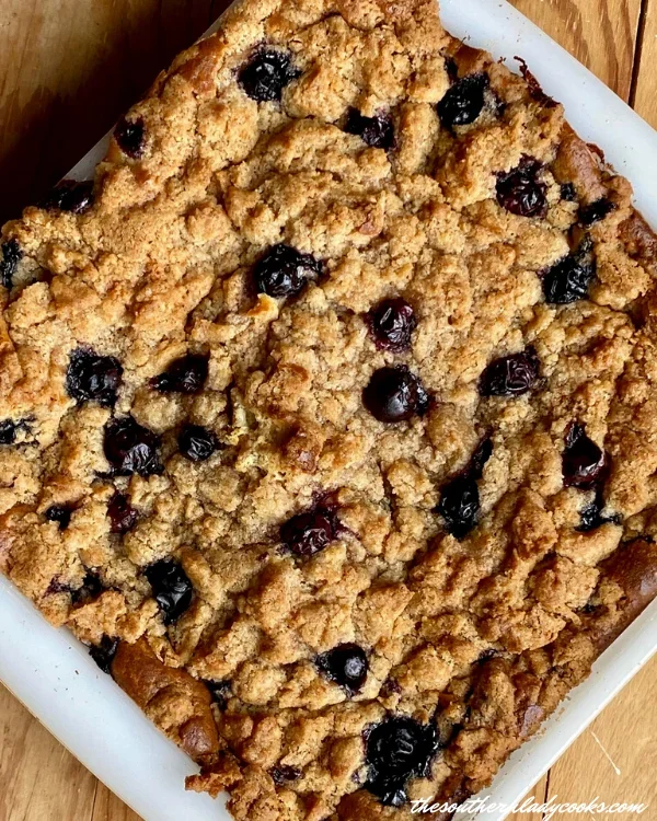 Buttermilk Blueberry Crumb Cake