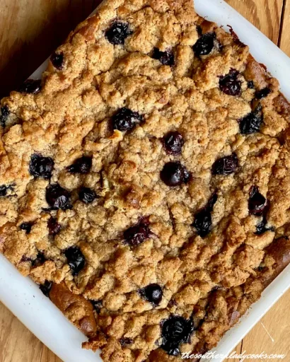 Buttermilk Blueberry Crumb Cake