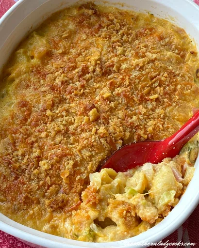Ham Broccoli Past Casserole