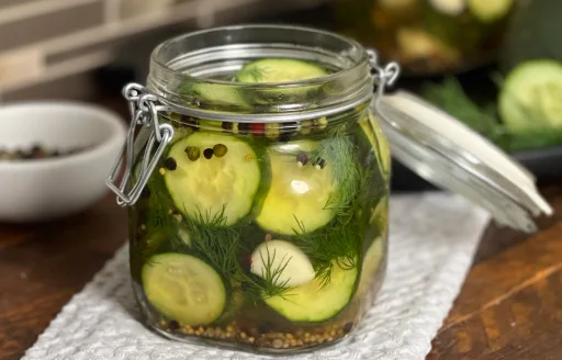 Quick and Easy Homemade Pickles; Refrigerator Pickles