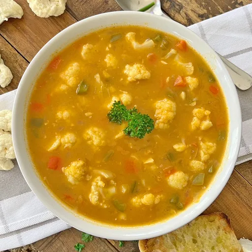 Spanish Cauliflower Stew | Ajoharina al Estilo de Villacarrillo