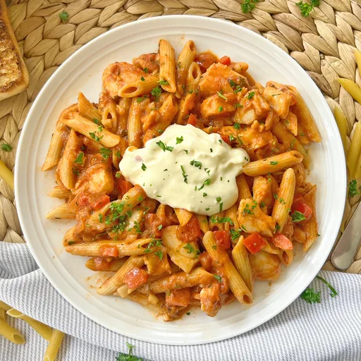La pasta con pescado definitiva | Macarrones con bacalao y tomate
