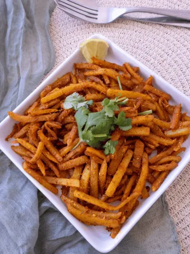 Aloo Bhujia Recipe (Crispy Aloo Fry)
