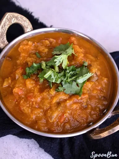 Farsi Sukuti Tarkari (Pumpkin Sukuti Curry)