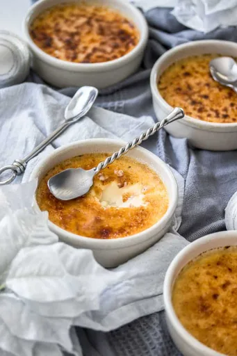 Eggnog Creme Brulee