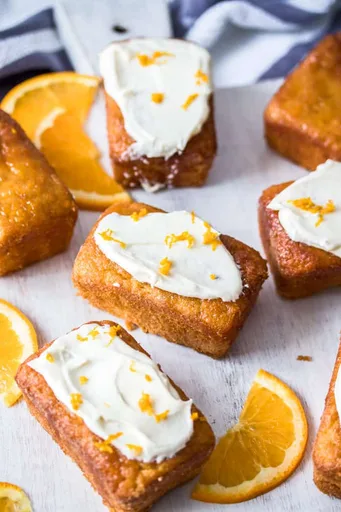 Mini Flourless Ginger Orange Cake Recipe