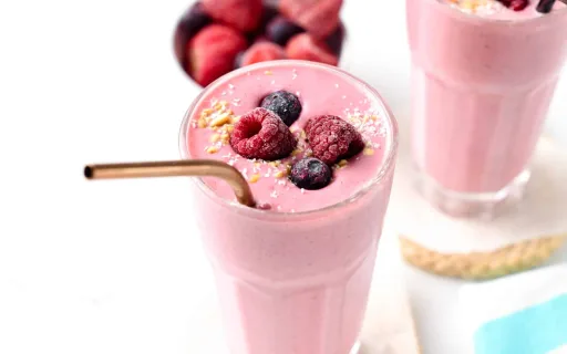 Batido de yogur griego