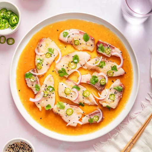 Hamachi Crudo