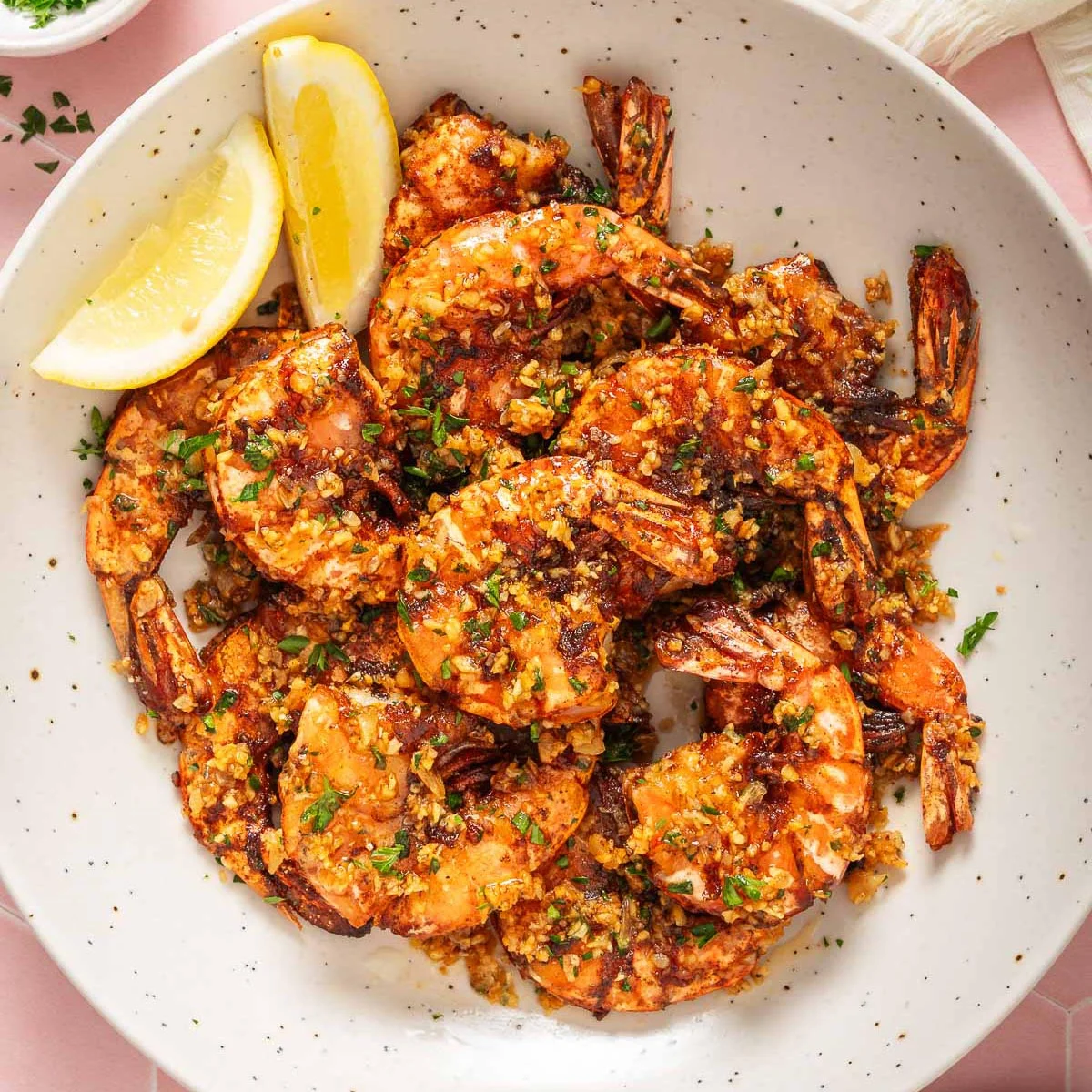 Hawaiian Garlic Shrimp