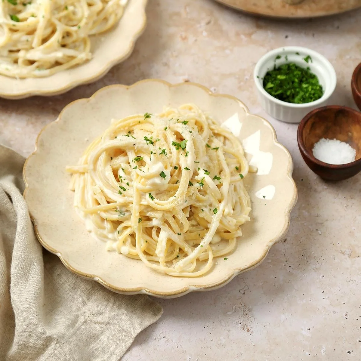 Cottage Cheese Alfredo Sauce