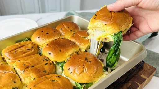 Pull-Apart Breakfast Lobster Sliders Recipe