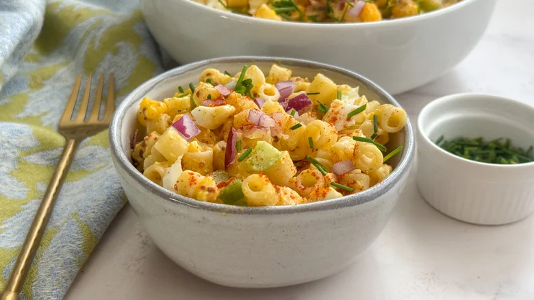 Deviled Egg Pasta Salad Recipe