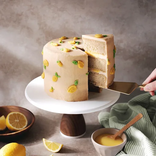Tarta de limón y té Earl Grey