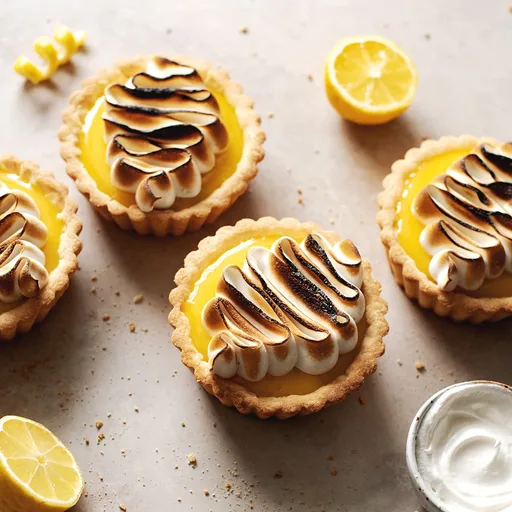 Minitartaletas de Limón y Merengue